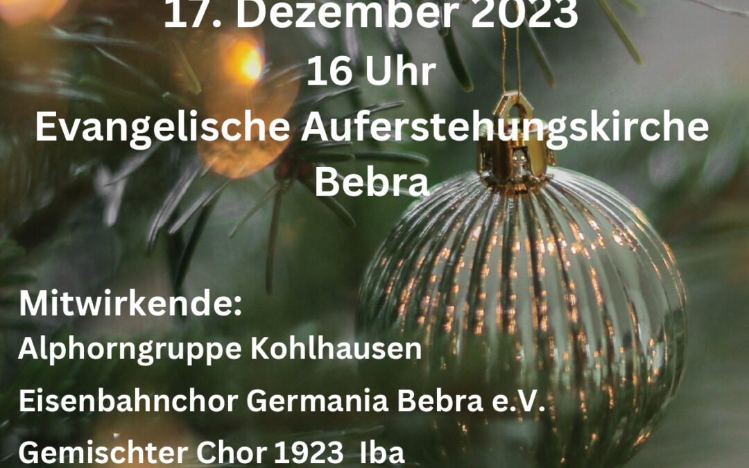 Alpenländisches Adventskonzert am 3. Advent