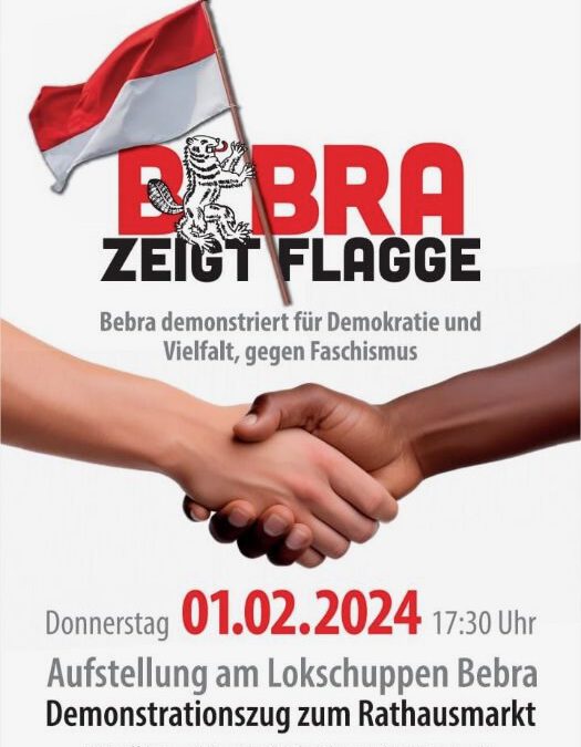 Bebra zeigt Flagge – wir sind dabei