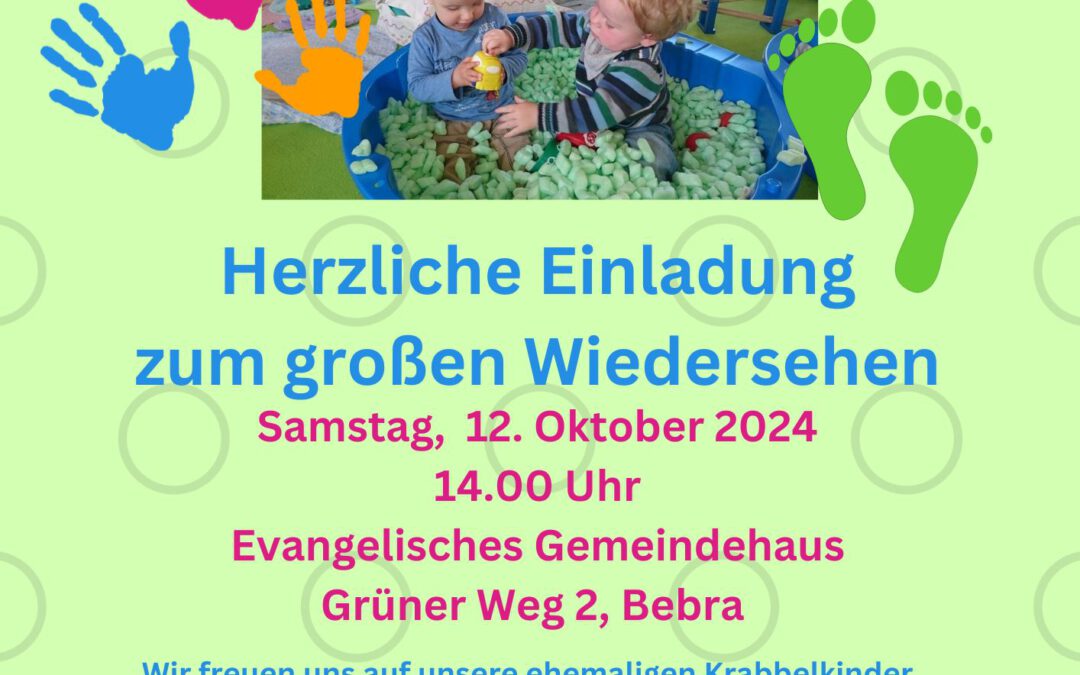 10 Jahre Krabbelgruppe 12.10.2024