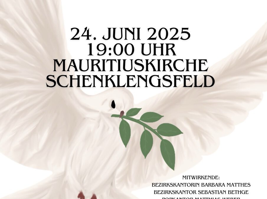 Musikalischer Gottesdienst des Kirchenkreises im Juni 2025