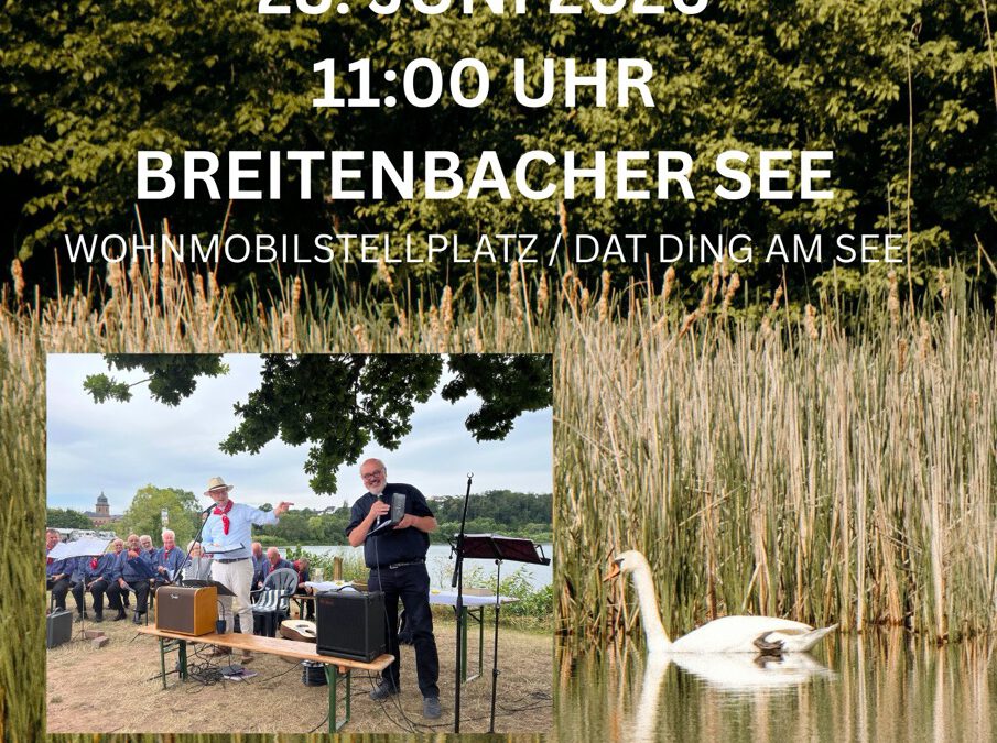 Reisesegen-Gottesdienst, 28. Juni 2026, 11 Uhr, Breitenbacher See